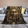 Dream Sun Moon Blanket Bohemian Home Bedroom Decor Blanket Flannel Blanket