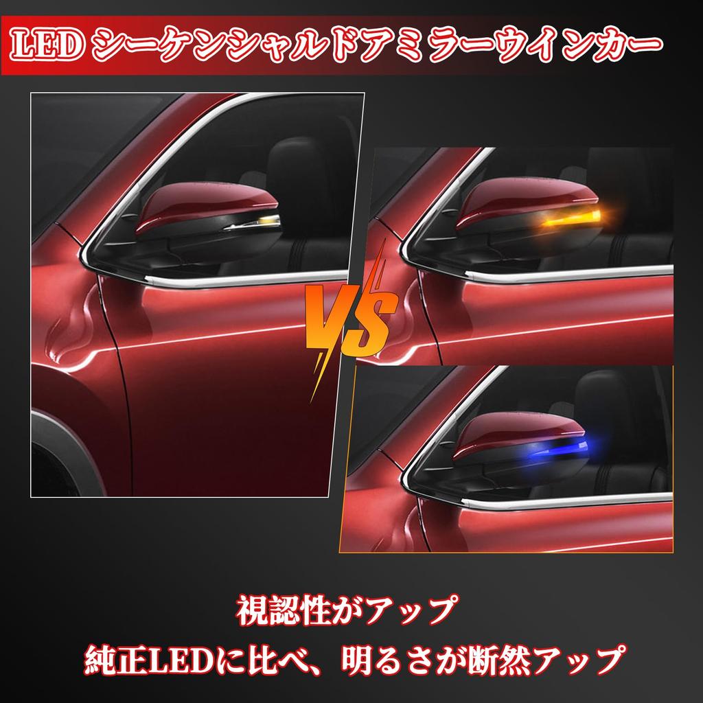 POPMOTORZ 30 Серия Alphard Vellfire Ранние и Поздние Гибрид Lexus LM RAV4 50 Серия PHV Совместимые Светодиодные Боковые Зеркала Последовательные Указатели Поворота Динамические Полные