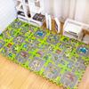 9pcs/Set Kids Carpet Playmat City Life Children's Educational Toys Road Traffic System Baby Play Mat EVA Kids Foam Puzzle Carpet