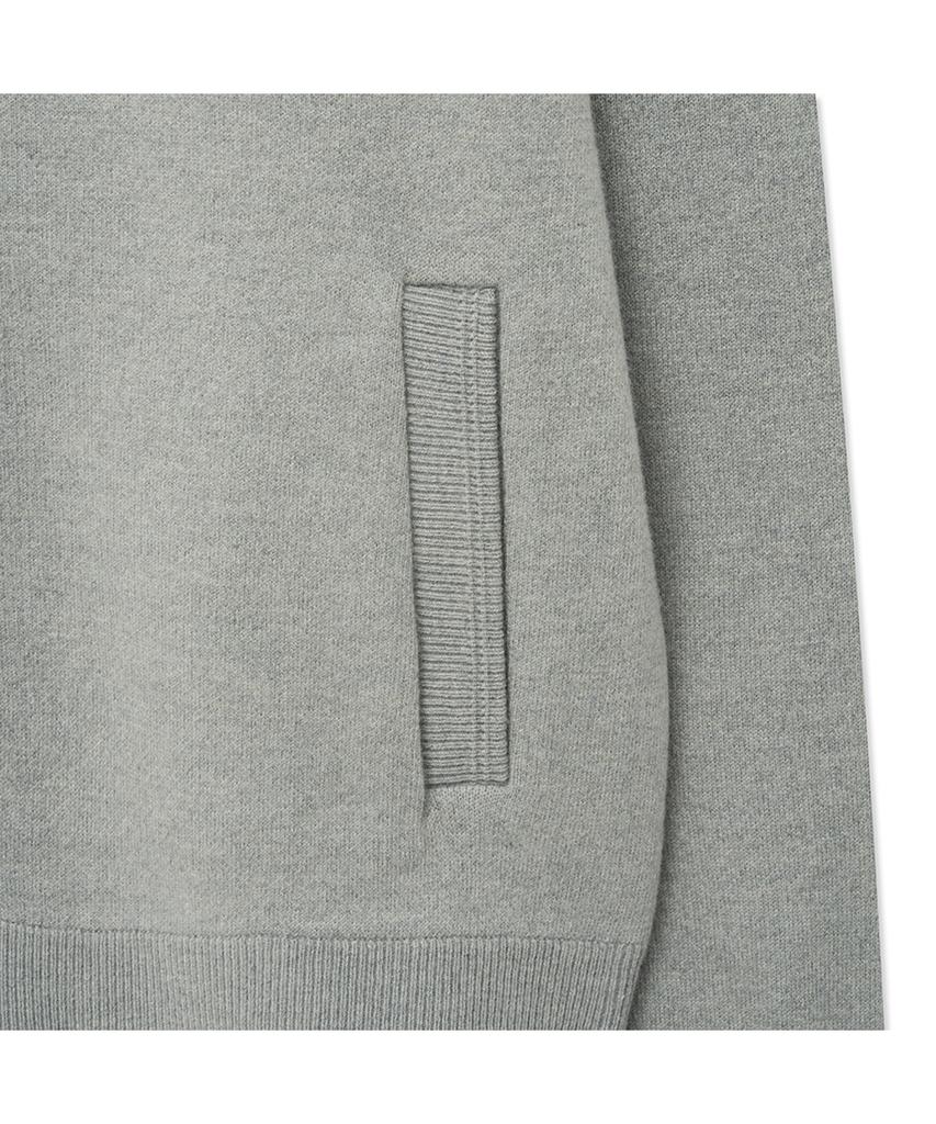 Iolo Half-Neck Knit Blouson_Gray