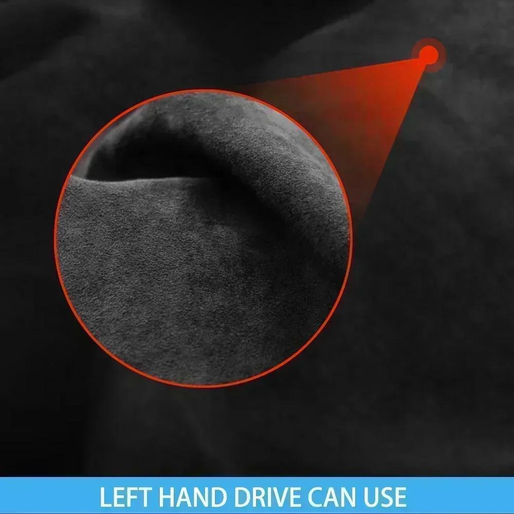 Carbon Fiber Car Accessories Dashboard Storage Panel Modified Interior Cover Sticker Trim For Lexus IS250 IS350 300H 2013-