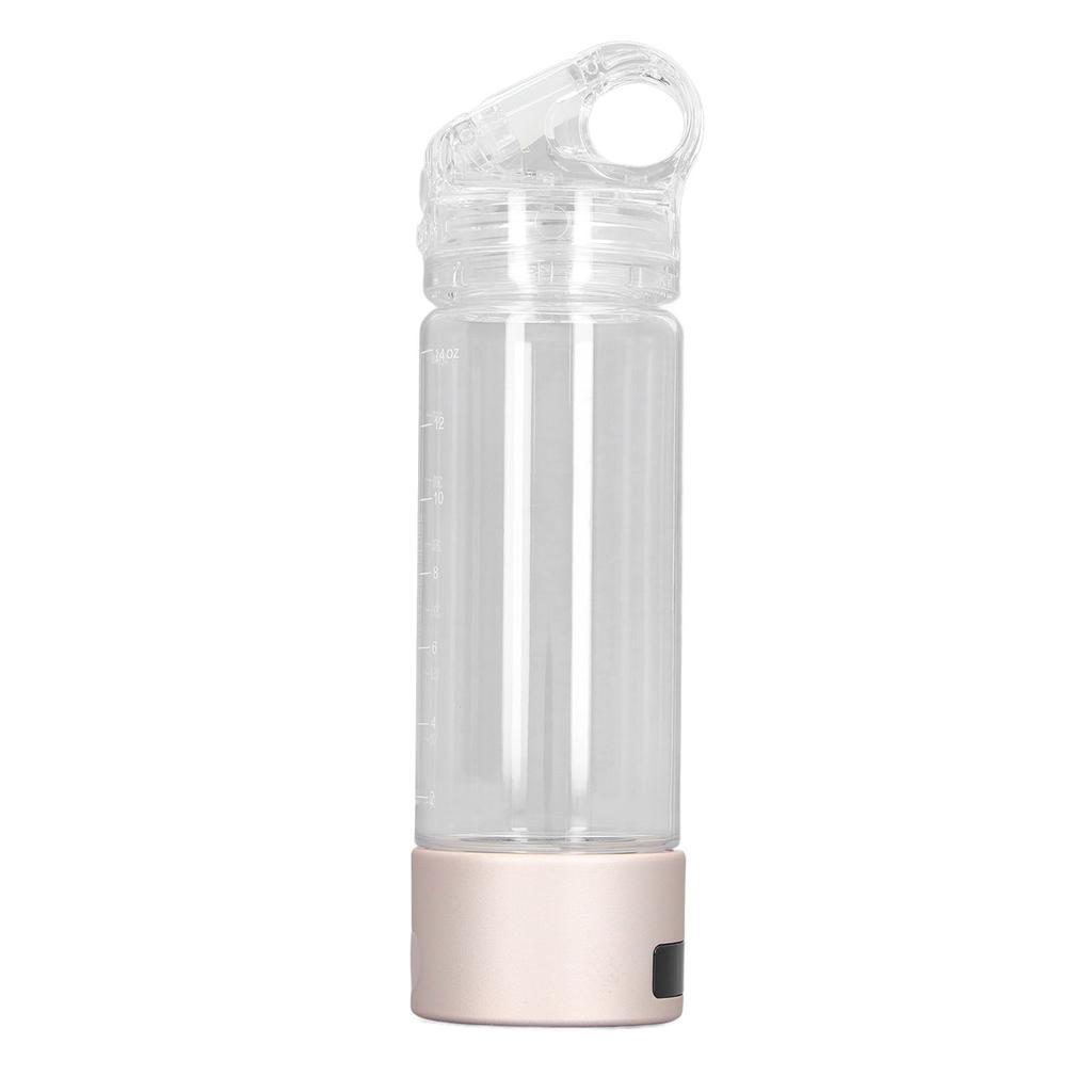 5V Hydrogen Water Bottle 400ML Capacity 1600?2000ppb Rechargeable Portable Hydrogen Water Generator