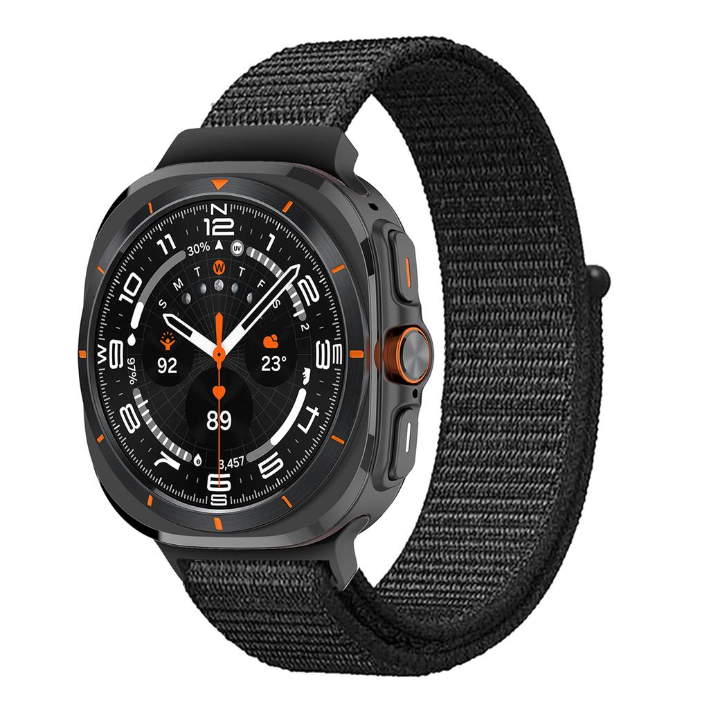 Ремешок для Samsung Galaxy Watch 7 Ultra 47 мм аксессуары Спортивный регулируемый нейлоновый петлевой браслет correa Galaxy watch Ultra ремешок 47 мм