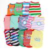 Pet Clothing, New Spring and Summer Models, Cat and Dog Pet Clothes, Breathable Striped Vest