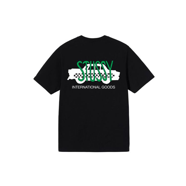 Stussy Taxi Cab Tee Graphic Short Sleeve American Vintage T-Shirt Unisex Tops 1904694