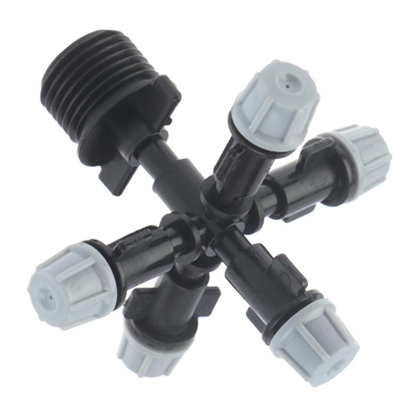 Увлажнитель для теплицы, запотевание, крестообразное распыление, спринклерная насадка