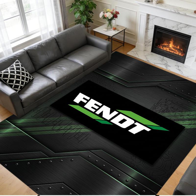 Fendt Print Crystal Velvet Plush Rug Wear?Resistant Anti?Slip Floor Mat For Indoor Household Decoration