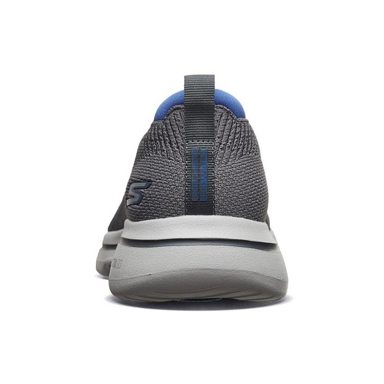 Skechers Go Walk 5 Низкие мокасины Серые Мужские 55500-CHAR