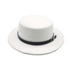 New Felt Hat Men Fedora Hats with Belt Women Vintage Trilby Caps Wool Fedora Warm Jazz Hat Chapeau Femme Feutre Panaman Hat