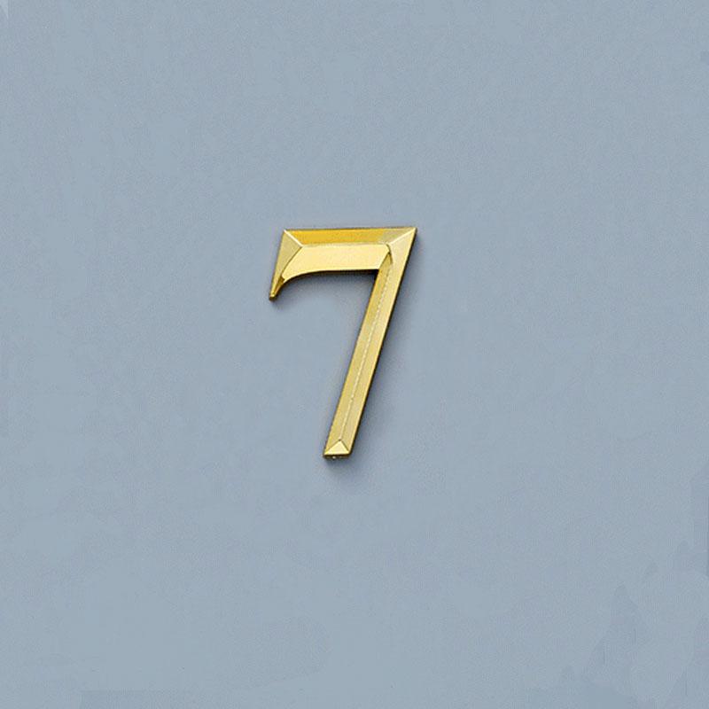 Дверной адрес, домашний стикер с цифрами, дом, отель, вечеринка, номерной знак, современный номер, ювелирный аксессуар