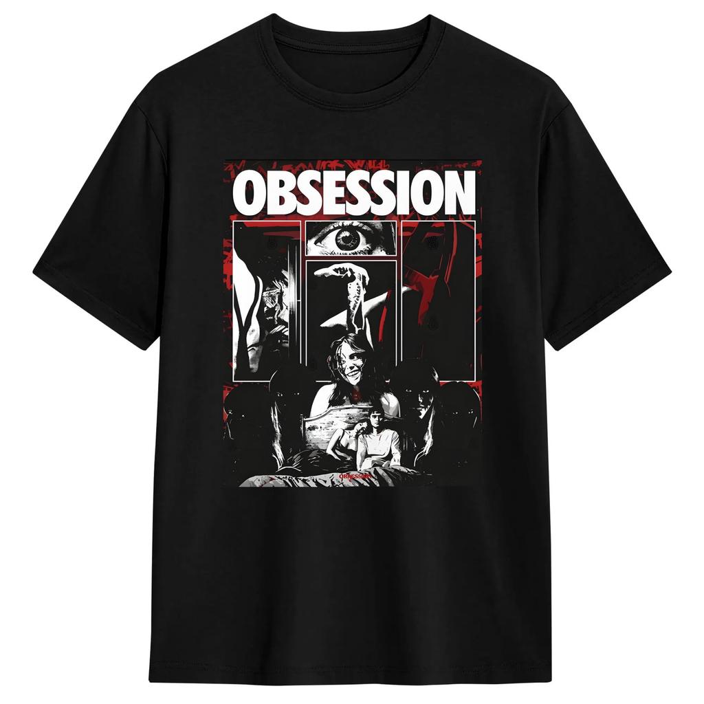 Мужская футболка Obsession Movie Футболки Хиппи Летняя футболка Streetwear Хлопковая одежда Bir