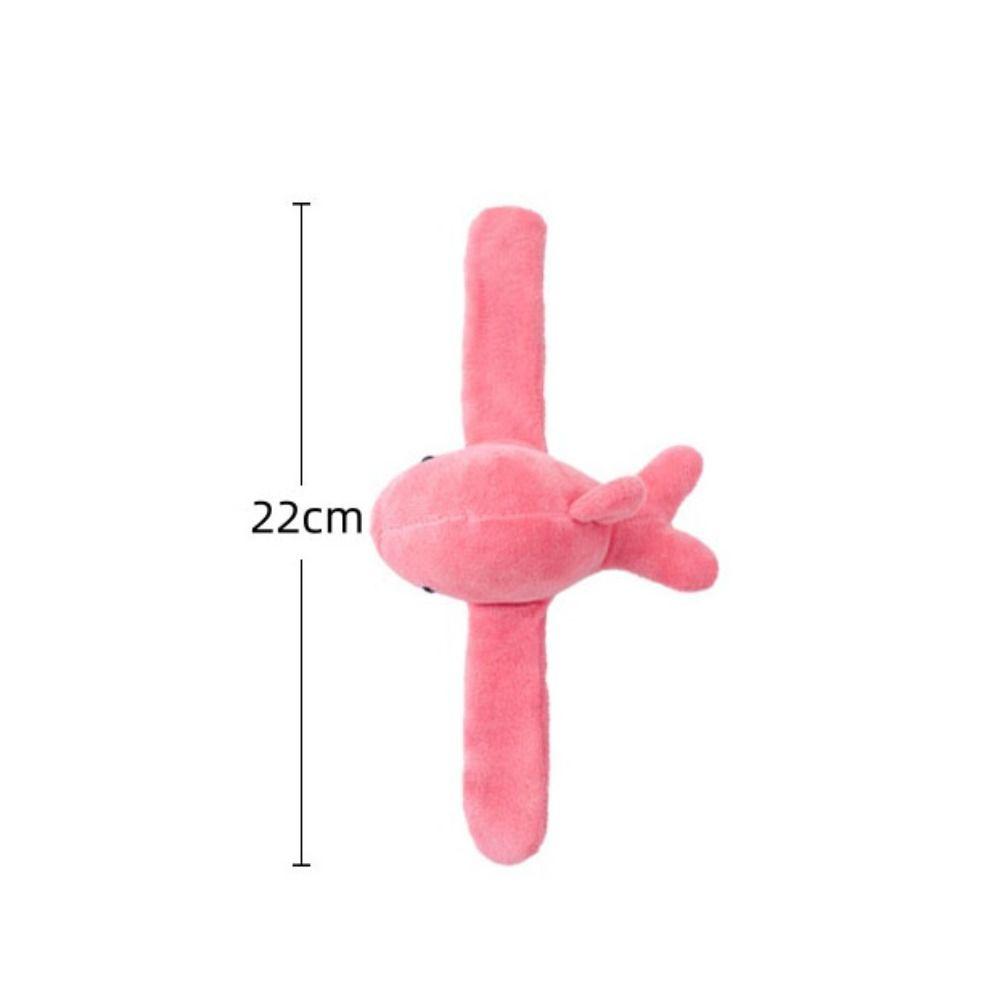 Dolphin Penguin Doll Clap Circle Stuffed Animal Stuffed Slap Snap Plush Hand Circle  Plush Bracelet