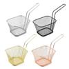 Hot Creative Fryers Basket Net Mesh Fries Chip Kitchen Tool Stainless Steel Fryer Home French Fries Baskets Strainer