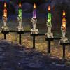Halloween Solar Skeleton Hand Lighting Lamp, Festival Party Decoration, Outdoor Waterproof Garden Lamp.