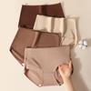 Large Size Underwear for Women Pure Cotton High Waisted Cinched Triangular with No Trace Antibacterial Properties Panties