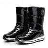 2025 Luxury Waterproof Non-slip Mid-calf Boots Platform Winter Thick Plush Boot Comfortable Women Snow Boots Fashion Botas Mujer