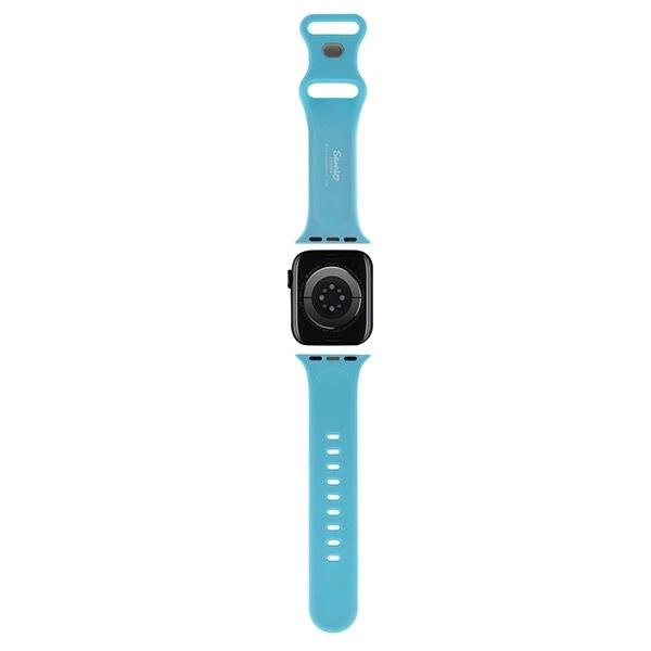 Hello Kitty Silicone Kitty Head Strap For Apple Watch 38/40/41Mm - Blue