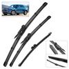 Передние и задние дворники для Ford Explorer 6 U625 2020-2025 2025 2025 Щетки дворников Лобовое стекло Стеклоочистители 26"+22"+11"