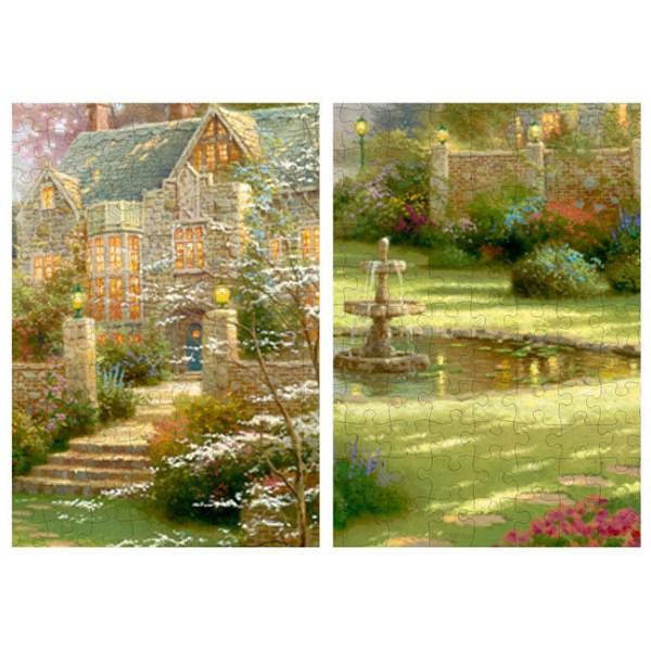 Пазл Life Spring Garden Jigsaw Puzzle Luminous, 1000 деталей, PL1081, 1000 деталей