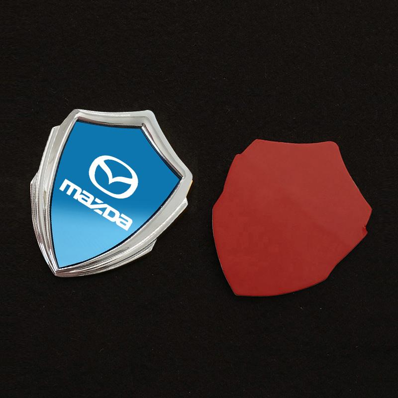 for Mazda 3 6 CX5 2 CX3 CX9 MX5 RX8 Axela Demio Atenza MS Motorcycle metal 3D sticker motorcycle trunk sticker ca1