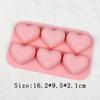 15 Hole Love Silicone Chocolate Mould Heart Biscuit Cake Decor Baking Tool Jelly Candy Mold Ice Tray Soap Resin Making Set Gifts