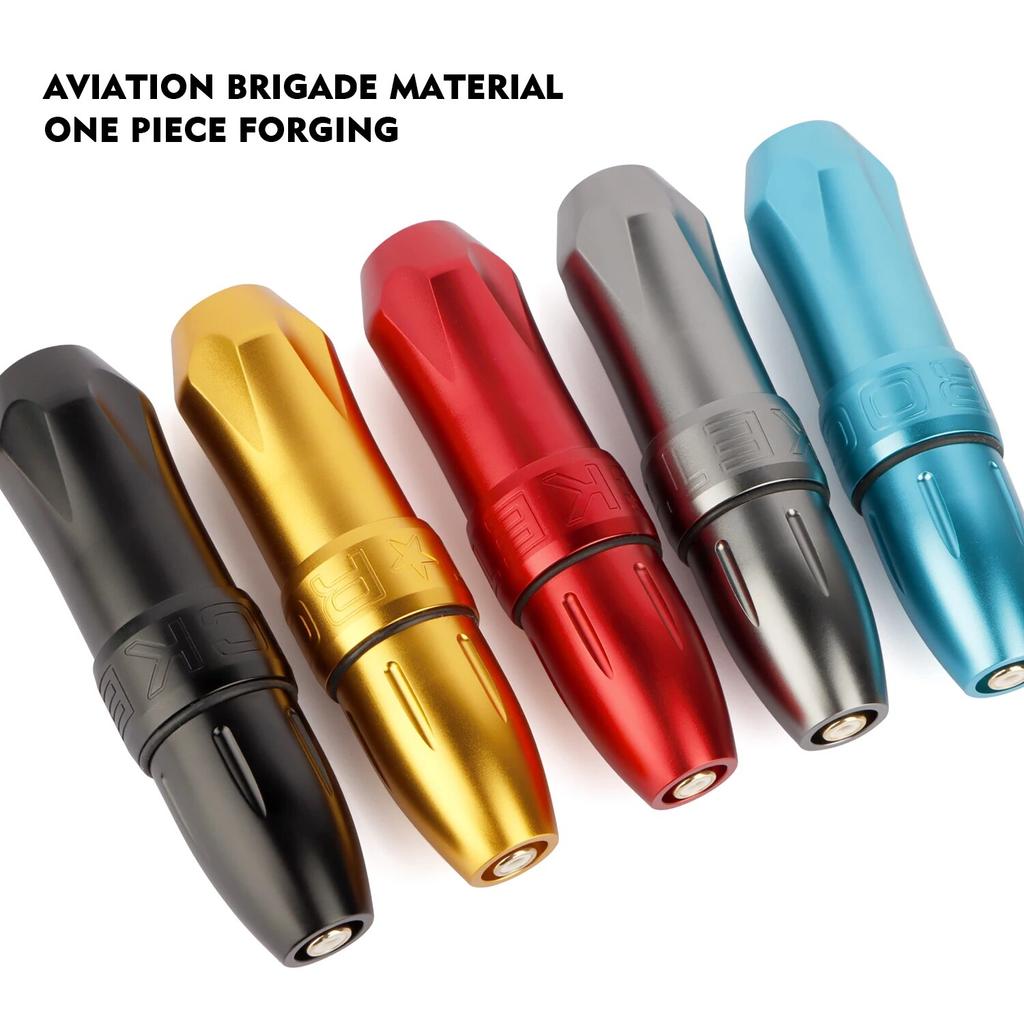 Роторная ручка для татуировки, профессиональная машина для перманентного макияжа, боди-арт, мощный мотор, шейдер и лайнер для татуировщика