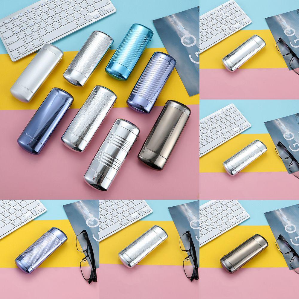 Fashion Superior Aluminum Metal Eyeglasses Accessories Glasses Holder Glasses Box Eyeglasses Case