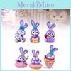 6pcs Dessert Stellalou Pvc Toy Model Desktop Decoration Children Gift Christmas