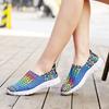 2025 Four Seasons New Hollow Woven Shoes Fashion Breathable Comfortable Korean Version Casual Women's Shoes Foot Lazy Shoes