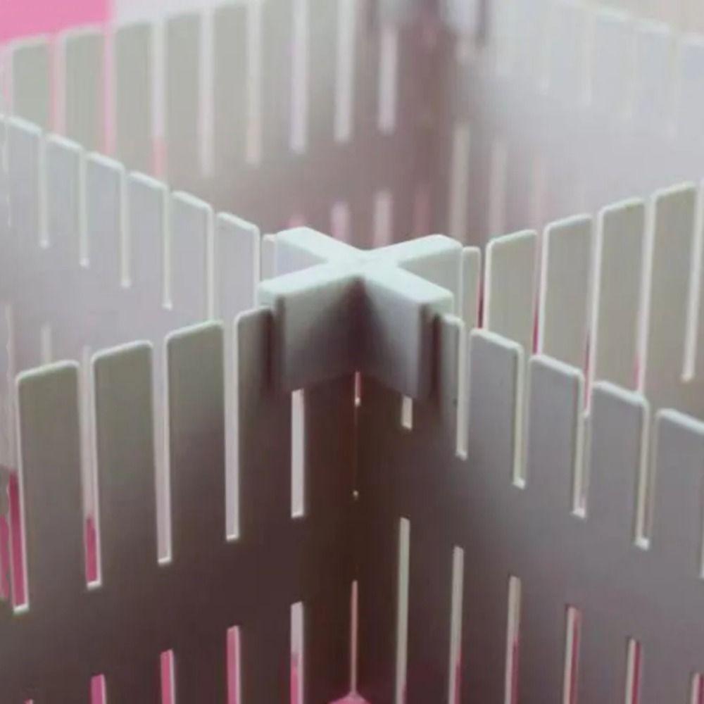 10 шт., пряжка с белым крестом, фиксирующий зажим, пластиковые аксессуары для перегородок ящика, носок