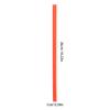 100Pcs Thick PP Plastic Drinking Straws Wide Mouth Straight Straws for Smoothies Milkshakes Cocktails Party Supplies Decorative