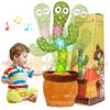 MIAODAM Cactus Moving Toy Cactus Dancing Moving Talking Cactus Toy Birthday Gift Singing Dancing Cactus Children's Day Christmas Gift New Year