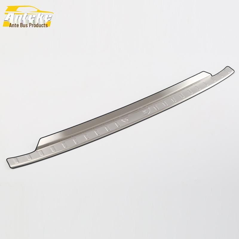 Compatible Binrui Rear Guard Plate: Tailgate Trunk Protection Pedal, Stainless Steel Sequin Modification Accessory (Fits 18 Models)