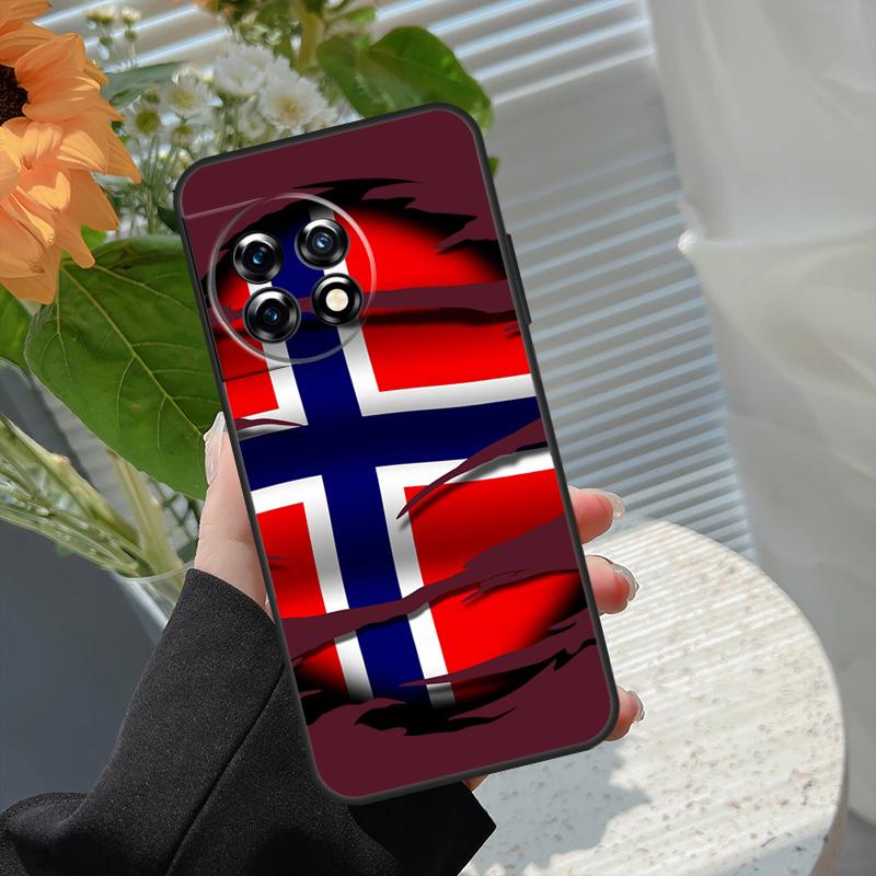 Чехол Флаг Норвегии для OnePlus 15R 15 13R 12R 10R 13 13T 12 11 10 10T 8T Nord CE 5 2 3 4 Lite N20 N30