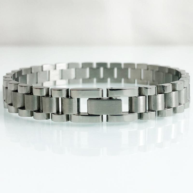 10 мм цепочка для часов, стильные мужские браслеты для женщин и мужчин, женские позолоченные браслеты из нержавеющей стали, колье, мужские ювелирные аксессуары