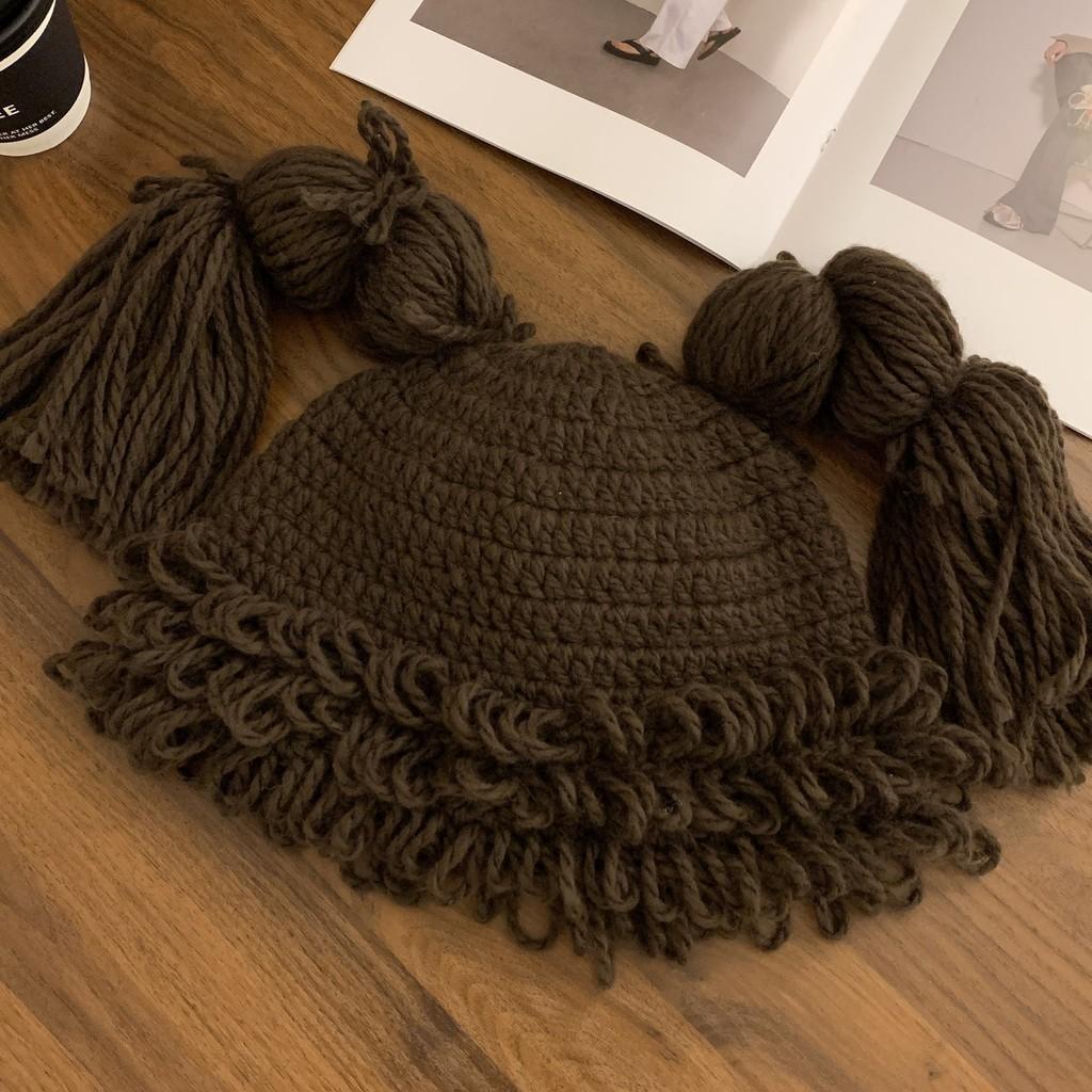 Warm And Cute Long Braided Knit Hat For Women In Beautiful Colors For Winter Comfort