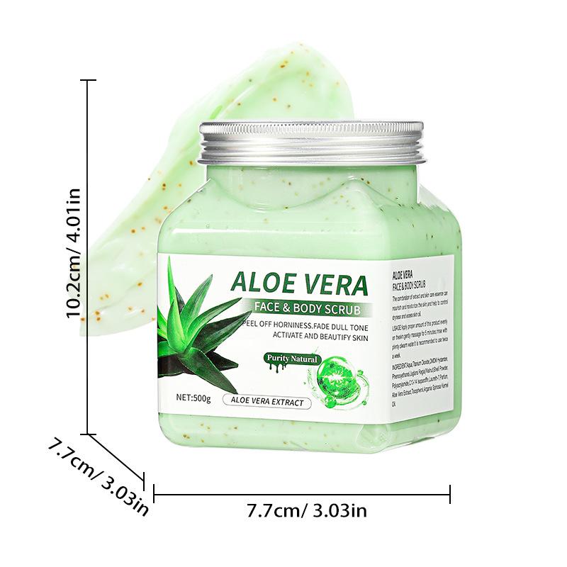 Скраб для тела Exfoliator 500 г Глубоко очищающий кофейный скраб Большая бутылка Удаление мурашек