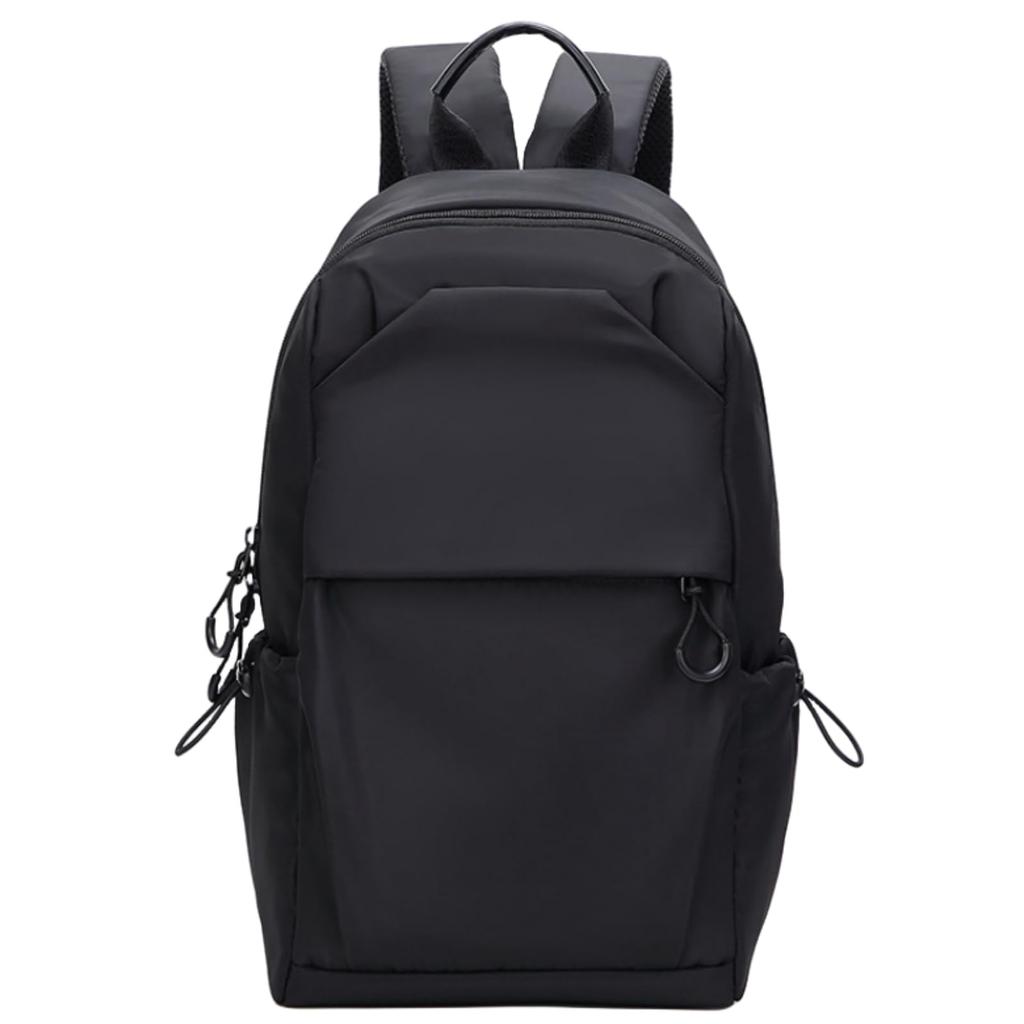 Backpack Rucksack Oxford Cloth Large Capacity Rucksack Stylish Commuter Bag Travel [Clair&Gina] Men's Women's (Black)