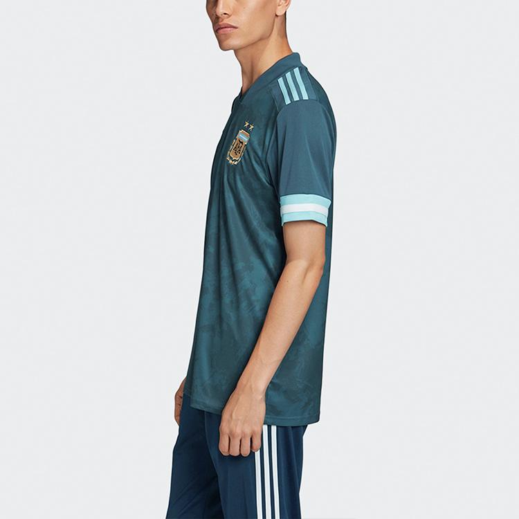 adidas Футболка сборной Аргентины Фан-версия Мужская Сине-зеленая GE5473