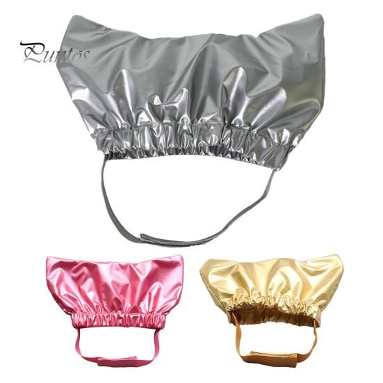 Waterproof Pet Shower Hat with Fastener Tape Adjustable Headgear Anti-Ear Water Hood Pet Hat for Cat Bathing