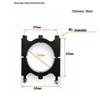 Carbon Fiber Multi-Axis Drone Tube Clamp - M3 Aluminum Alloy for Remote Control Models