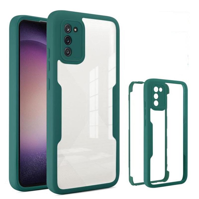 Чехол S23 Ultra Plus, роскошные чехлы с пленкой на передний экран и задней панелью для Samsung Galaxy S 23 S23Ultra S23Plus, противоударный двойной прозрачный чехол из ТПУ