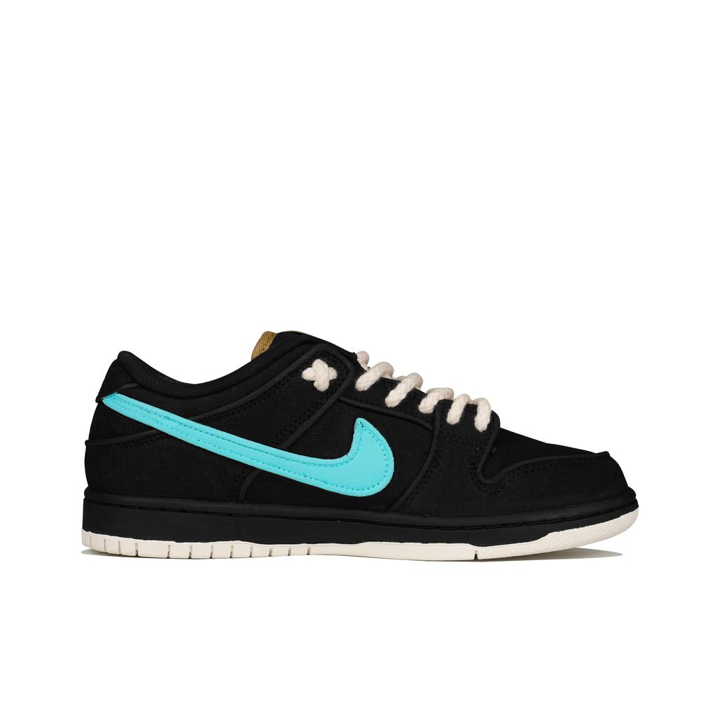 Nike Dunk SB Slip Resistant Abrasion Resistant Low top Skateboard Shoes Unisex Black Blue FN5880-001(Team-S-BOX)-Random packaging bags