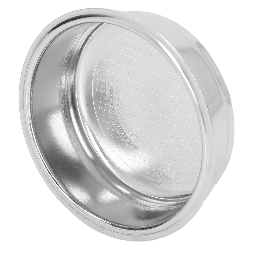 Фильтр-портафильтр из нержавеющей стали с ручкой для кофе, корзина для фильтра на 1 чашку, пористая корзина для фильтра 51 мм