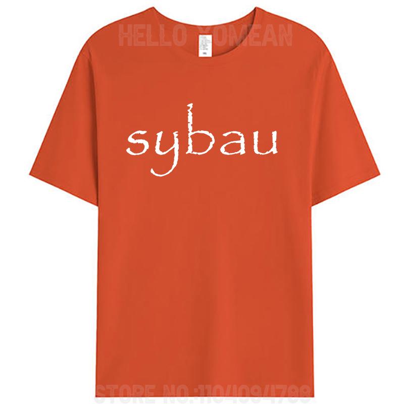 Gen Z Sybau Funny Slang Brainrot Meme Women Men's Cotton T-Shirt Tees Tops
