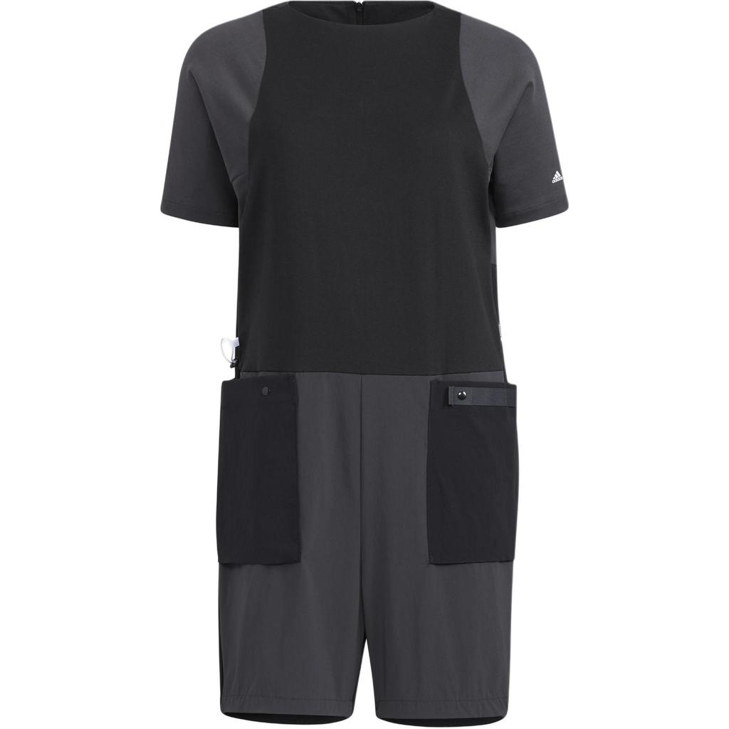 adidas Боди Женские Черные С Круглым Вырезом HE5190