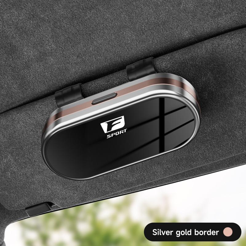 Car Sun Visor Sunglasses Case Glasses Holder Clip For Lexus RX330 IS250 Ct200h ES300h RX350 Fsport Car Accessories Glasses Box