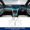 Car Center Console Navigation Screen trument TPU Protective Film For BYD Seal U Sealion 6 Song Plus DM-i EV -2025