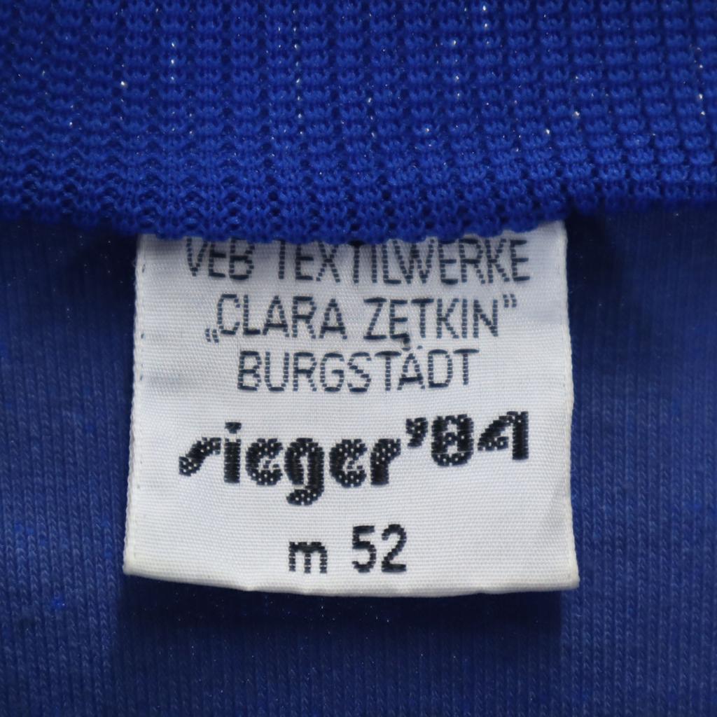 Sieger‘84 80s Vintage Track Jacket M52 Blue Jersey Men's Used