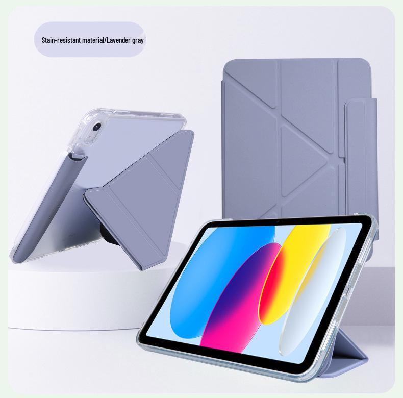 Защитный чехол для iPad Air 7 с держателем для стилуса, прозрачный, Y-образный, для Pro 11/12.9 и 10-го поколения